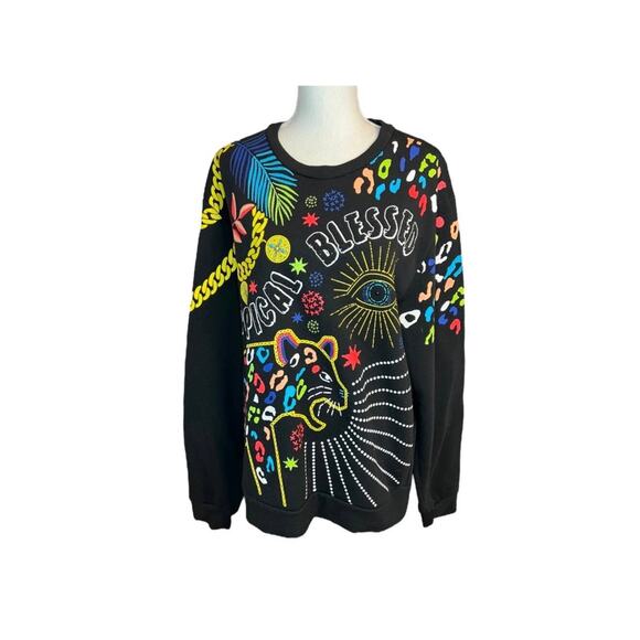 Switch Remarkable Limited Edition Unique Design Animal Print Sweatshirt Sz. 3X - Picture 1 of 8